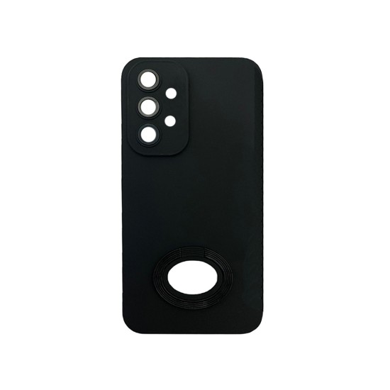 Capa de Silicone com Anel de Suporte para Samsung Galaxy A13 4g Preto